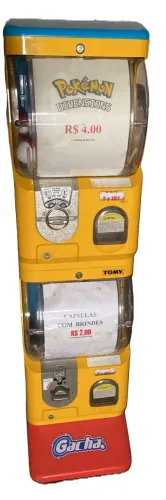 Vending Machine Gasha - OPORTUNIDADE! LOTE COMPLETO 10 Máquinas