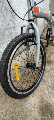 Bicicleta nova usada uma semana dobrável