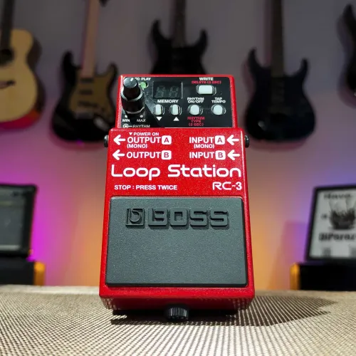 Pedal RC3 BOSS GUITARRA zerado 