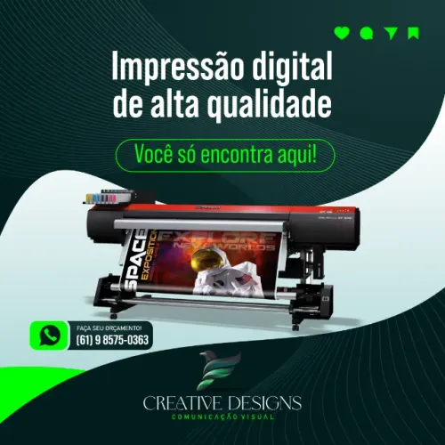 Gráfica / Precisa de serviços gráficos de alta qualidade?