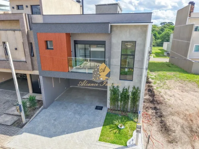 Casa em Condomínio para Venda em São José dos Pinhais, Costeira, 3 dormitórios, 1 suíte, 3