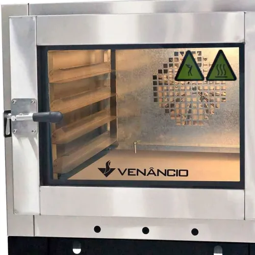 Forno Industrial Turbo Twister a gás 5 esteiras pronta entrega Venâncio - Marcos