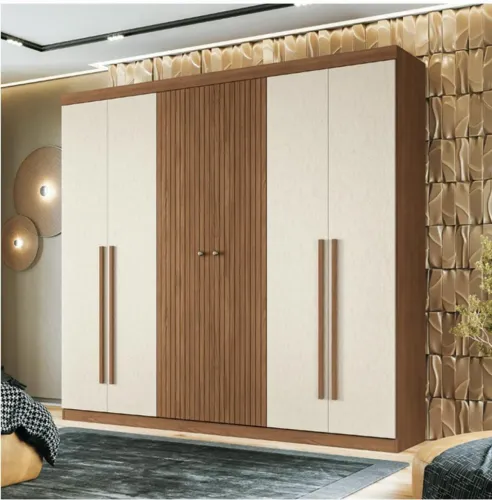 Roupeiro 6 Portas Buriti 232cm (Novo Direto da Fábrica)