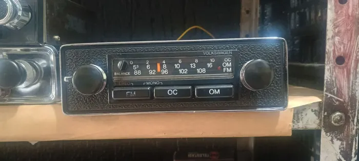 RÁDIO ORIGINAL VW DO FUSCA BRASÍLIA KOMBI GOL VOYAGE PARATI 