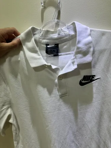 Camisa Polo Nike Branca Original