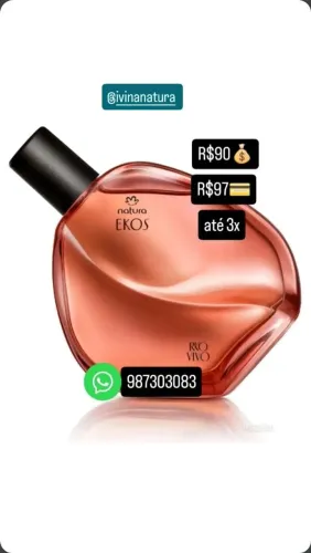 Perfume Natura Ekos Rio Vivo 75ml