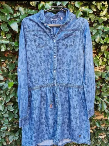 Vestido Jeans Marca Guess Tamanho P