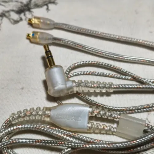 Cabo shure IEM reposição SE215 SE315 SE425 SE535
