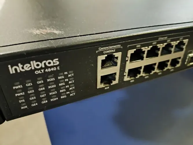OLT INTELBRAS 4 Portas EPON