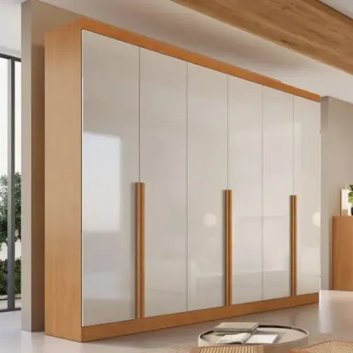 Guarda Roupa Casal 100% MDF 6Portas 2.70M. Produto Novo Direto de Fábrica P/Sua Casa.
