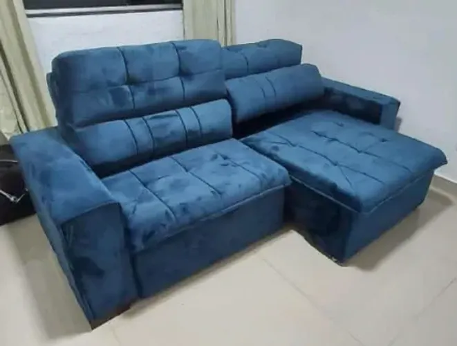 Sofá retrátil e reclinável