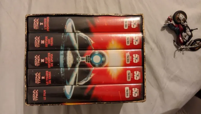 Star Trek VHS coleção 