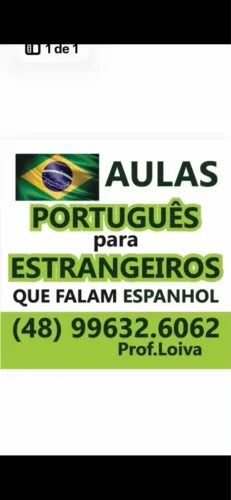 Aula particular de português para estrangeiros 