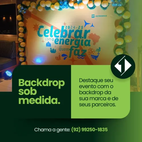 Gráfica | Backdrop Personalizado 