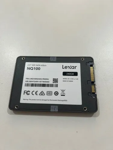 SSD Lexar NQ100 240GB SATA 2.5" NOVO