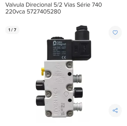 Válvula Direcional 5/2 