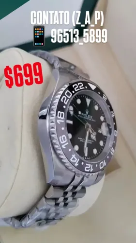 Relógio ROLEX AUTOMÁTICO BRUCE WAYNE GMT MASTER II