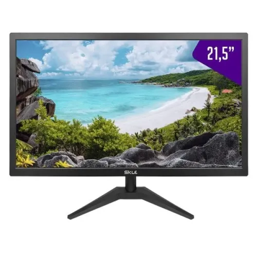 Monitor Skul 21,5" Office Led 5Ms Hdmi+Vga - Sm2155Msy
