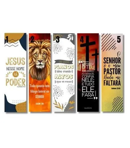 Marcadores de livros - diversos modelos