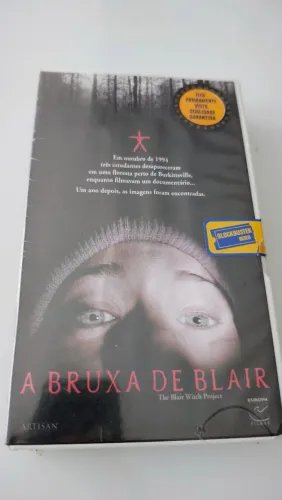 Bruxa de Blair VHS lacrada