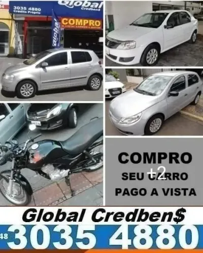 Compro Carros ou Motos! Pagamento feito na hora! na Global Renault Clio 2012
