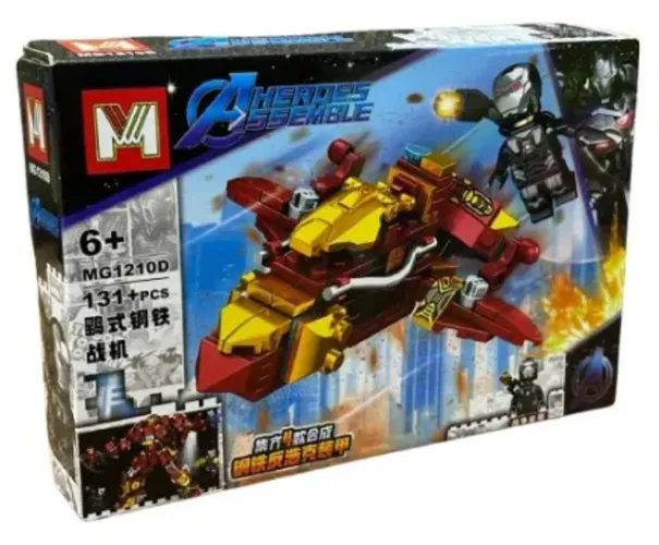 lego heroi assemble mg1210d 131pçs zp0369a