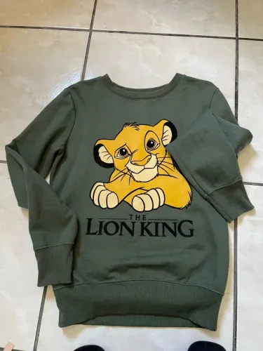Blusa de Moletom Tema Rei Leão - Simba