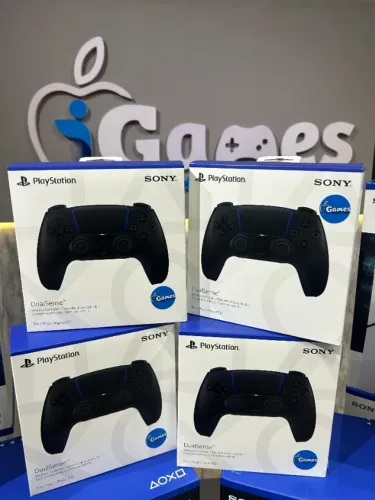 Controle Ps5 Preto NOVO - Garantia de 3 Meses | Loja Física iGames