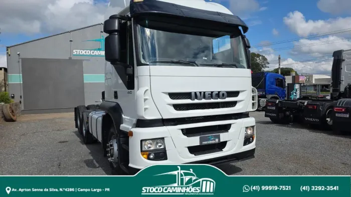 STRALIS 440T 6X2 AUTOMATICO BRANCA 2012/2013