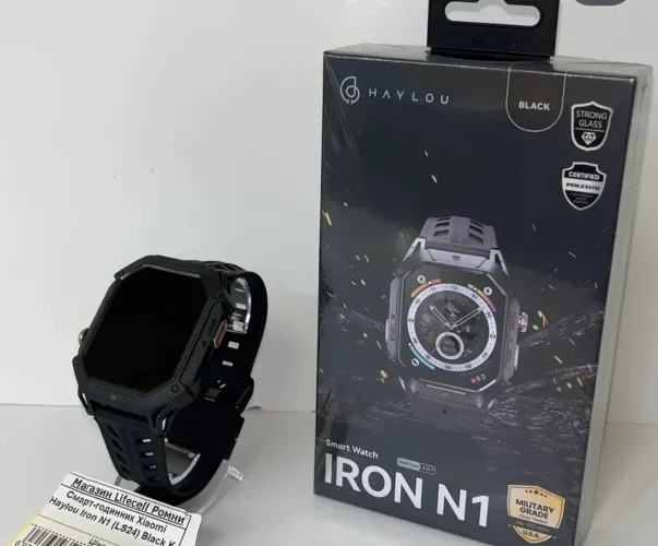 Smartwatch Haylou Iron N1  Black- Novo Original Global 