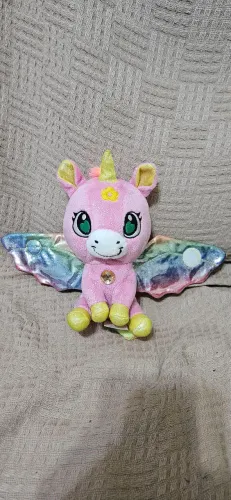 Pelúcia unicornio Barbie rosa