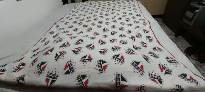 Edredom de solteiro São Paulo Futebol Clube