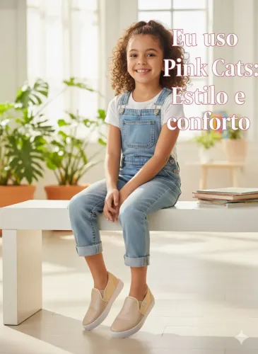 Sapato infantil Pink Cats n33