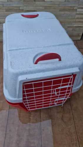 Caixa para transportar animais Clicknew com rodas