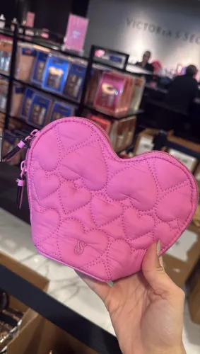 Necessaire Victoria?s Secret Heart Makeup Bag Edit.Limitada importada EUA