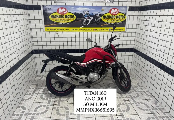 Titan 160,ano 2019 muito nova