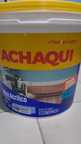 Galão de tinta bco neve ACHAQUI