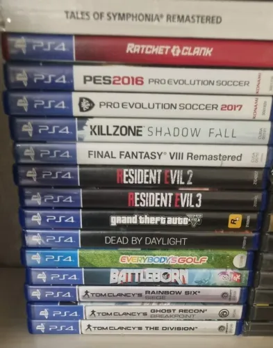 Lote jogos ps4