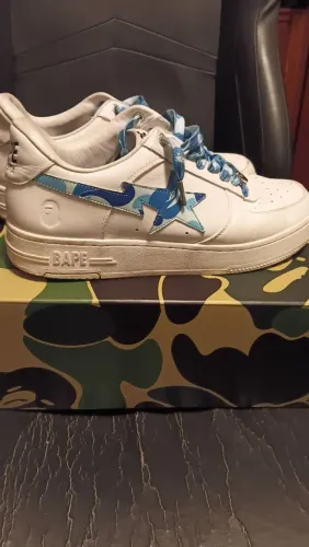 Bape Sta Abc Blue Camo