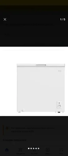 Freezer horizontal semi novo