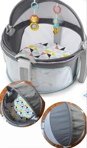 Cercadinho berço portátil 3 em 1 Fisher Price