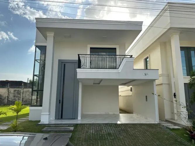 Casa Condomínio Jardim do Lago - 250 m² com 4 suítes, churrasqueira, 2 vgs - Belém - PA