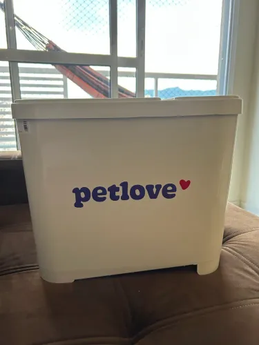 porta ração 15kg pet love