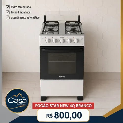 FOGAO STAR NEW 4BC - Branco