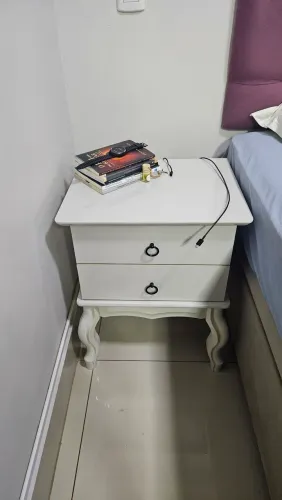 Criado vintage - Mesa de cabeceira (duas unidades)