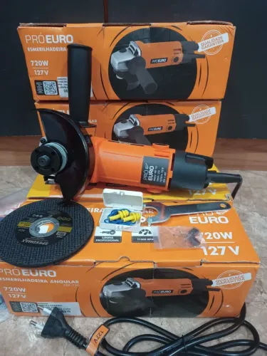 Esmerilhadeira lixadeira+discos e protetor