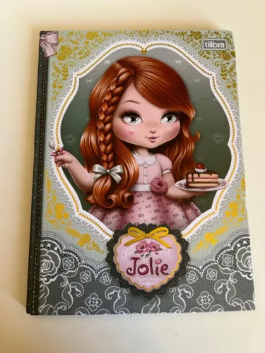 Caderno decorado Jolie - Ruiva