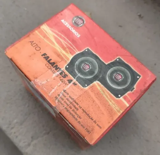 Kit Auto Falantes 4" Para Carros Fiat