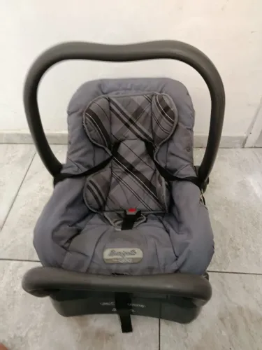 Conjunto Bebê Conforto Com Base Para Carro Burigotto Touring De 0 Até 13 Kg
