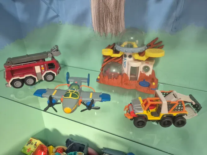 Imaginext lote 4 brinquedos